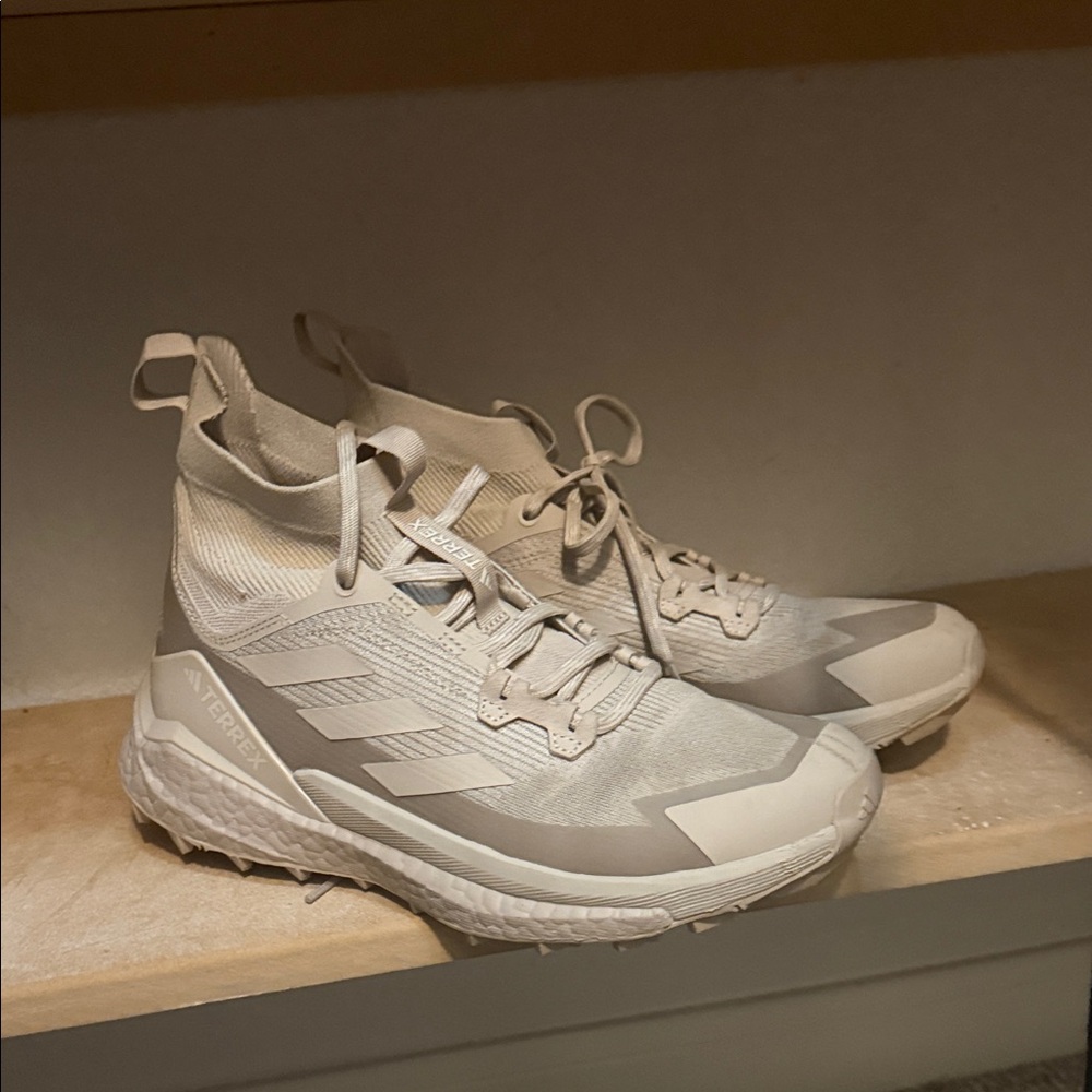 Adidas Terrex Cream High-Top Sneakers